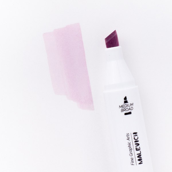 Маркер перманентный Малевичъ GrafArt Brush 190019 (глициния)
