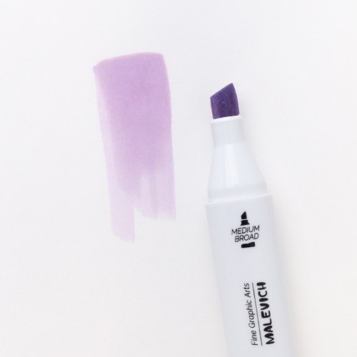 Маркер перманентный Малевичъ GrafArt Brush 190050 (лиловый)