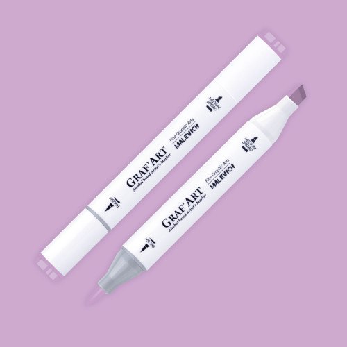 Маркер перманентный Малевичъ GrafArt Brush 190050 (лиловый)