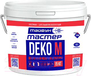 Изображение товара Штукатурка декоративная Тайфун Мастер Deco M №216 (15кг)