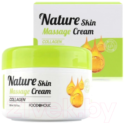 Крем для лица FoodaHolic Nature Skin Massage Cream Collagen (300мл)
