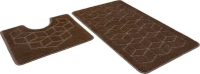Набор ковриков Shahintex РР 60x100/60x50 (002-кофе) - 