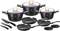 

Набор кухонной посуды Berlinger Haus, Black Rose BH-7187