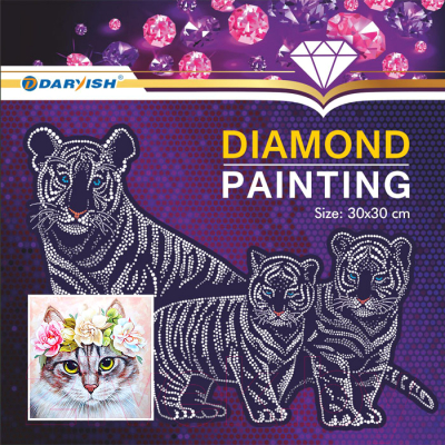 Набор алмазной вышивки Darvish Кошечка / DV-13760-5