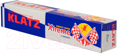 Зубная паста Klatz X-treme Energy Drink Гуарана (75мл)