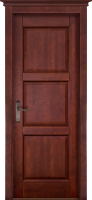 Дверь межкомнатная ОКА Турин ДГ Ольха 90x200 (махагон) - 