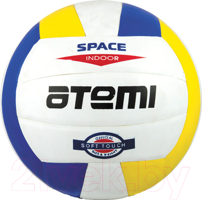 Мяч волейбольный Atemi Space (белый/желтый/синий)
