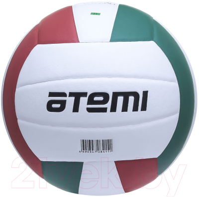 Мяч волейбольный Atemi Space (белый/зеленый/красный)