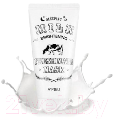 Маска для лица гелевая A'Pieu Fresh Mate Milk Mask Brightening (50мл)