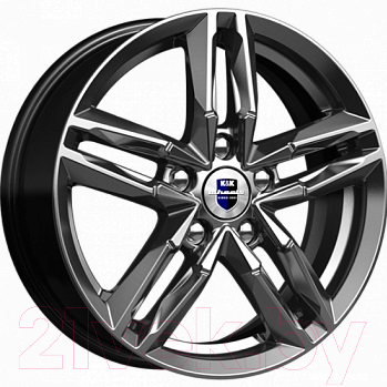 Литой диск K&K Sayan (KC731) 16x6.0" 5x112мм DIA 57.1мм ET 50мм Dark Platinum — фото 3