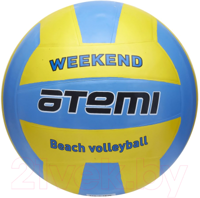 Мяч волейбольный Atemi Weekend (желтый/голубой)