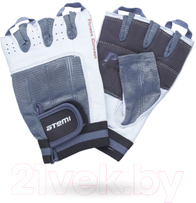 Перчатки для фитнеса Atemi AFG02 (XL, черный/белый)