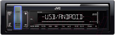 Бездисковая автомагнитола JVC KD-X161