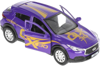 Автомобиль игрушечный Технопарк Infinity QX30 Для девочек / QX30-12GRL-PUR - 