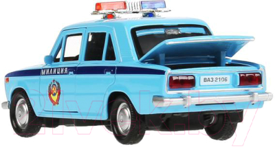Автомобиль игрушечный Технопарк ВАЗ-2106 Жигули Полиция / 2106-12POL-BU