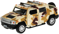 Автомобиль игрушечный Технопарк Hummer H2 Pickup Камуфляж / HUM2PICKUP-12SLMIL-BN - 