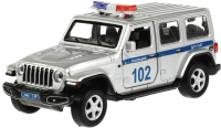 Автомобиль игрушечный Технопарк Jeep Wrangler Sahara Полиция / SAHARA5D-12SLPOL-SR - 