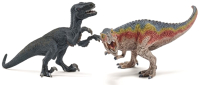 

Набор фигурок коллекционных Schleich, Т-рекс и Велоцераптор / 42216