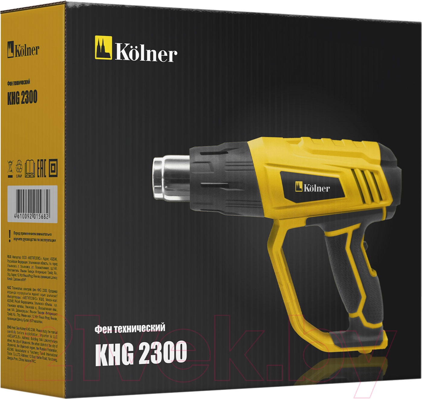 Строительный фен Kolner KHG 2300