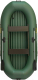Надувная лодка Leader Boats Компакт-300 НДНД / 0073664 (зеленый) - 