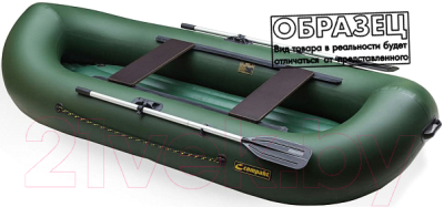 Надувная лодка Leader Boats Компакт-300 НДНД / 0073665 (серый)