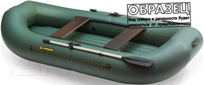 Надувная лодка Leader Boats Компакт-300 НДНД / 0073665 (серый)