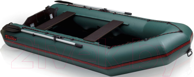 Надувная лодка Leader Boats Тайга-320-М / 3212021 (зеленый)