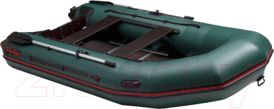 Надувная лодка Leader Boats Тайга Nova-360 киль / 0073650 (зеленый)