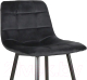 Стул барный Signal Mila H-2 Velvet (Bluvel 19 черный/черный матовый) — фото 6