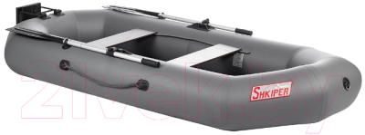 Надувная лодка Тонар Шкипер 280НТ (серый)