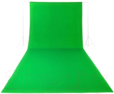 Фон тканевый RayLab RL-BC01 (3x6м, зеленый)