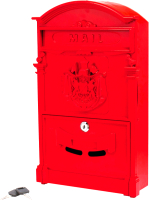 Почтовый ящик Аллюр №4010 (красный) - 
