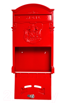 Почтовый ящик Аллюр №4010 (красный)
