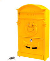 Почтовый ящик Аллюр №4010 (желтый) - 