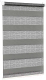 Рулонная штора Delfa Сантайм День-Ночь Роко МКД DN-43056 (34x160, серый) - 