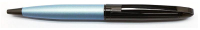 Ручка шариковая имиджевая Pierre Cardin Nouvelle / PC2036BP (черненая сталь/голубой) - 
