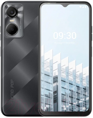 Изображение товара Смартфон Tecno Pop 6 Pro 2GB/32GB / BE8 (черный)