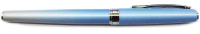 Ручка-роллер имиджевая Pierre Cardin Tendresse / PC2102RP (серебряный/голубой) - 
