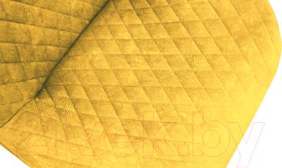Стул ТриЯ Оливер К3 (белый матовый/микровелюр Wellmart Yellow)