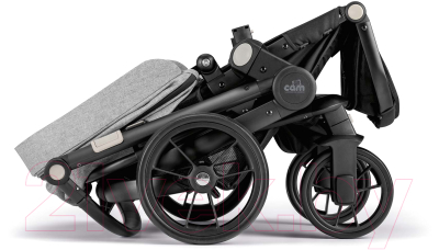 Детская универсальная коляска Cam Taski Sport Tris 3 в 1 0-15кг / ART910-T870B (серый меланж)