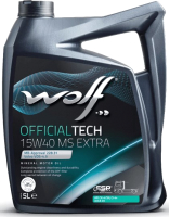 

Моторное масло WOLF, OfficialTech 15W40 MS Extra / 15757/5