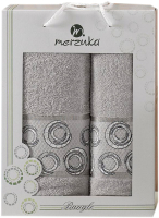 Набор полотенец Merzuka Bangle 50x90/70x140 / 11284 (серый) - 