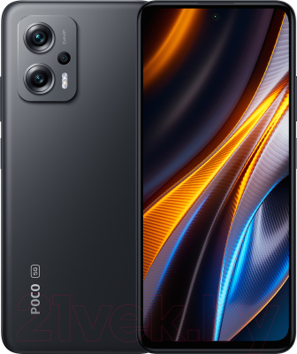 Изображение товара Смартфон POCO X4 GT 8GB/128GB / 22041216G (черный)