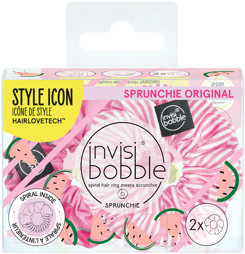 Набор резинок для волос Invisibobble Sprunchie Duo One In A Melo