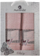Набор полотенец Merzuka Classy 50x90/70x140 / 11290 (светло-розовый) - 