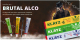Миниатюра изображения товара Набор для ухода за полостью рта Klatz Паста Brutal Only Чистая текила+Крепкий джин+Жгучий абсент+Щетка (75мл+75мл+75мл)