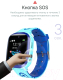 Миниатюра изображения товара Умные часы детские Prolike PLSW13BL (голубой)