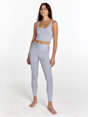 Леггинсы спортивные UrbanFit Yoga / 412166 (M, айсберг)