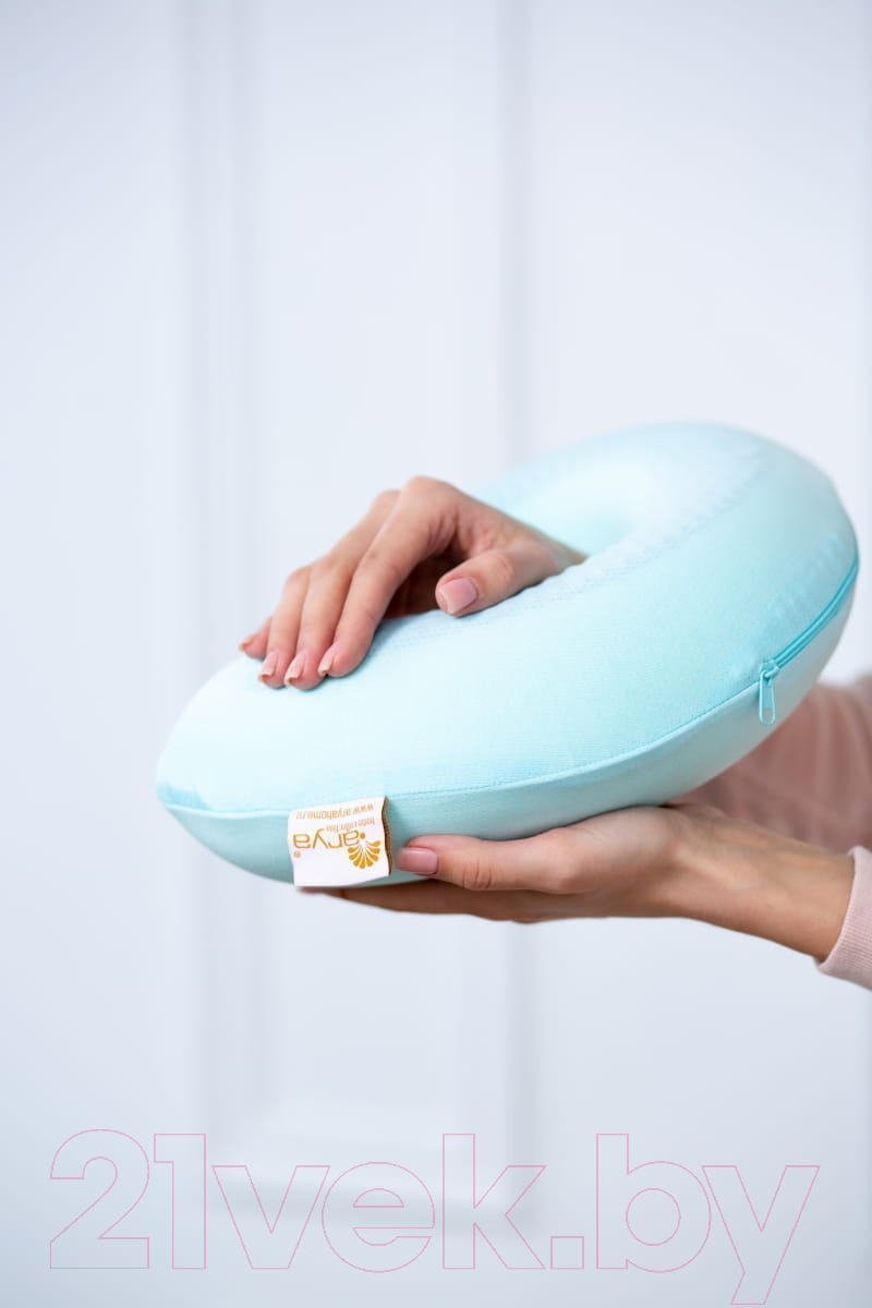 Подушка на шею Arya Memory Foam с гелевой вставкой / 8680943224378