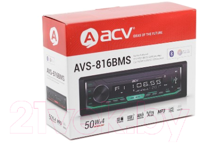 Бездисковая автомагнитола ACV AVS-816BM